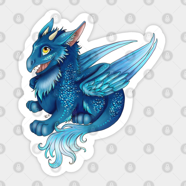 Hatchling - Water Sticker by ruthimagination